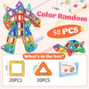 50 Pcs Magnetic Building Blocks for Kids