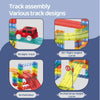 63PCS Magnetic Tiles Race Car Track Set