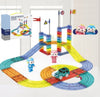 63PCS Magnetic Tiles Race Car Track Set