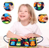 Busy Book for Baby Early Education and Preschool Sensory Learning Toy