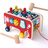 Wooden Montessori Pounding Bench Toy