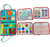 Busy Book for Baby Early Education and Preschool Sensory Learning Toy