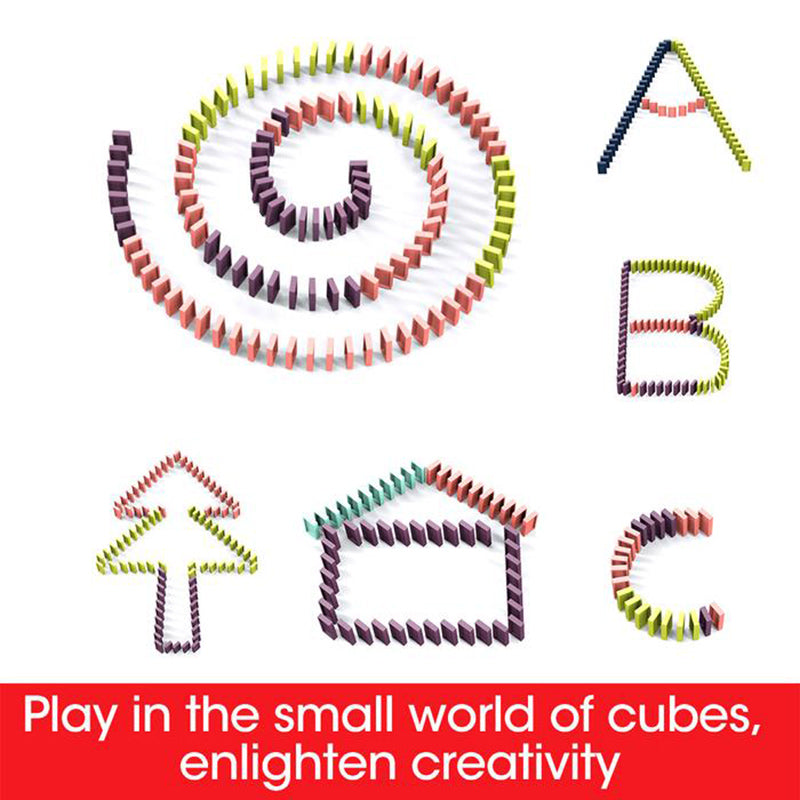 Electric Domino Building Blocks Train Toy