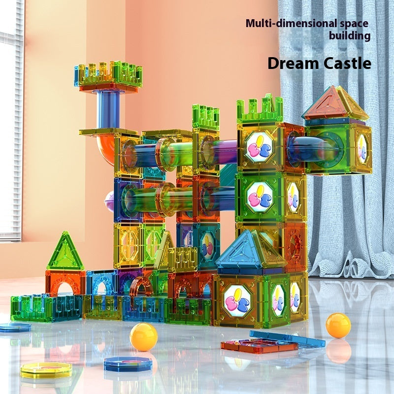 Magnetic Block Pipe Set Children's Puzzle Toy