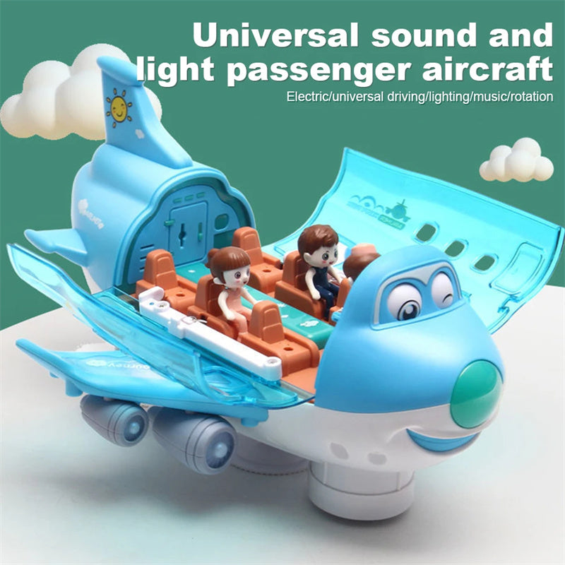 Rotating Electric Airplane Toy Kids