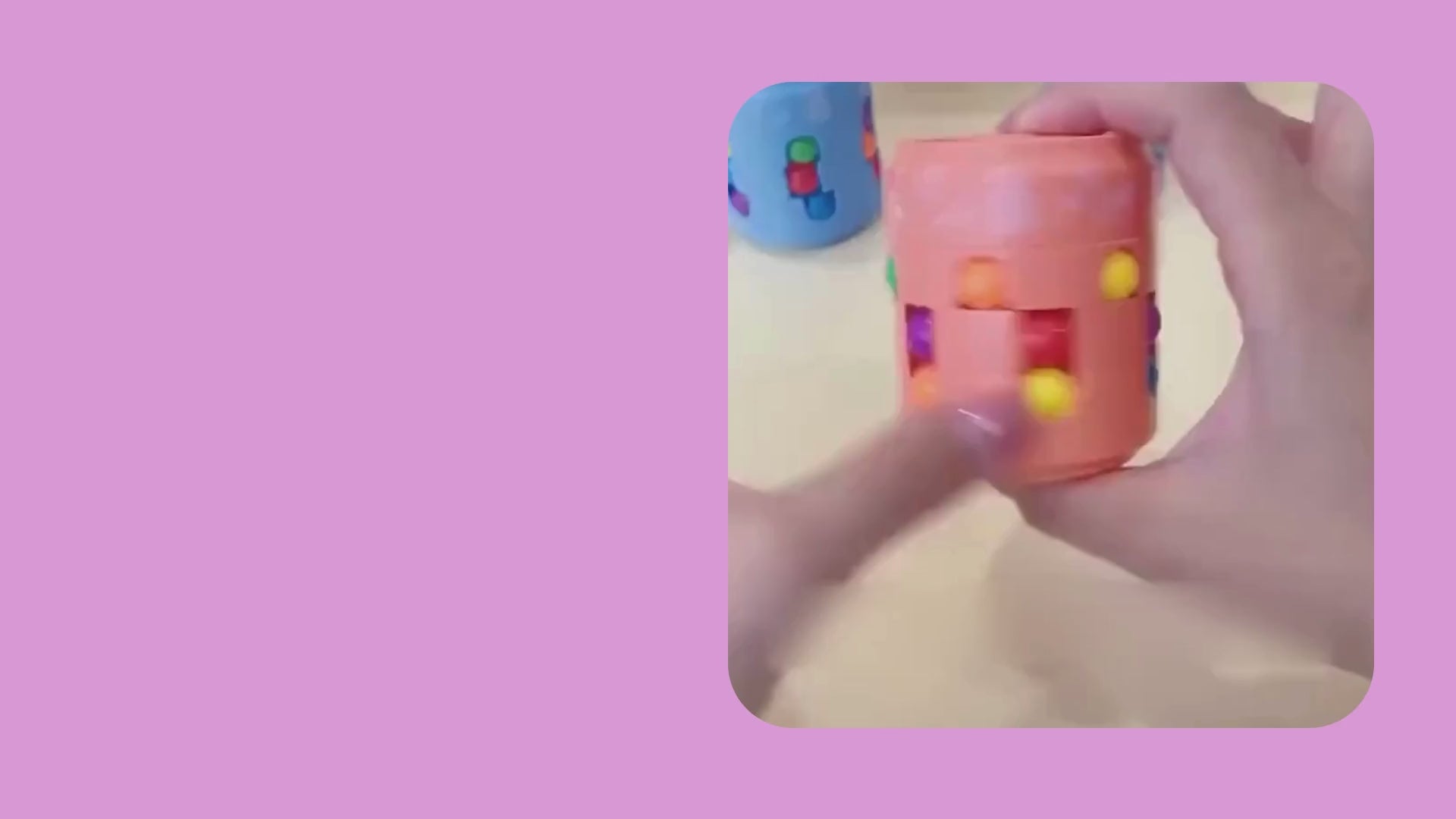 Magic Cube and Fidget Spinner Decompression Intelligence Toys