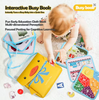 2-in-1 Soft Montessori Felt Quiet Book for Toddlers