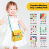 2-in-1 Soft Montessori Felt Quiet Book for Toddlers