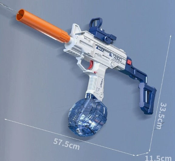 Automatic UZI Electric Backpack Water Submachine Gun Fights Summer Toy