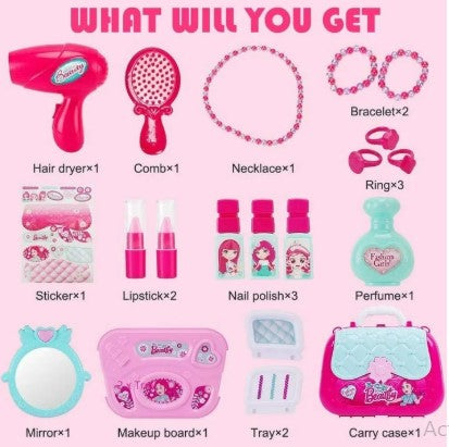 Kids Makeup Set for Little Girls, Play Makeup Kits for Toddler Girls