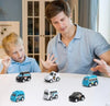 Toddlers Cute Twist-Forward Movement Clockwork Spring Engineering Car Toy