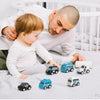 Toddlers Cute Twist-Forward Movement Clockwork Spring Engineering Car Toy