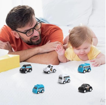 Toddlers Cute Twist-Forward Movement Clockwork Spring Engineering Car Toy