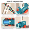 Domino Train Toy Set for Kids - 80pcs